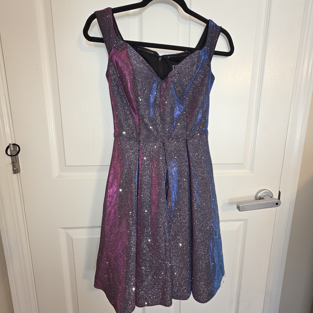 DJ Jazz Homecoming Dress Size 1 Bluish Pink Sparkly